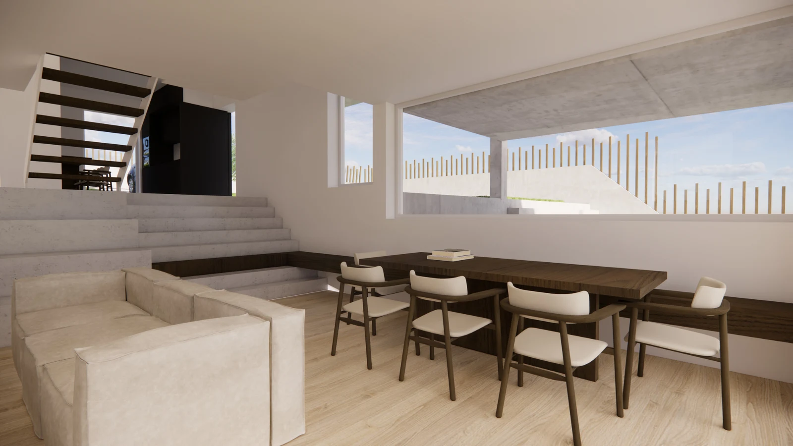 Salón-comedor modelo 06
